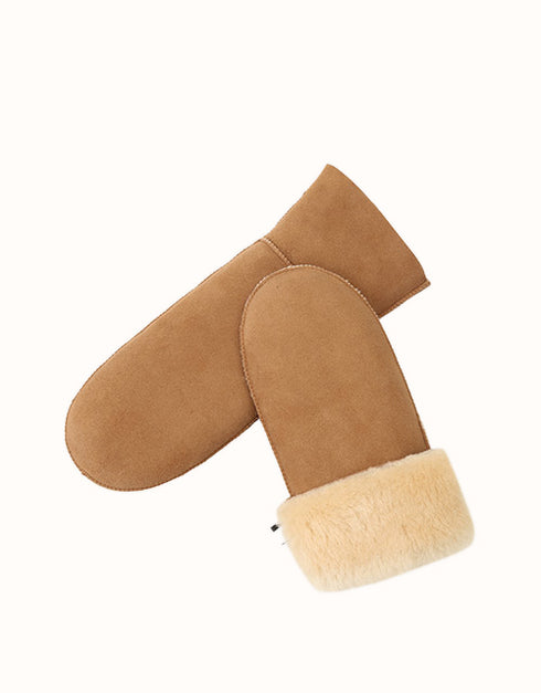 AUSTRALIAN SHEPHERD® Sheepskin Mittens